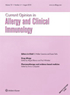 Current Opinion in Allergy and Clinical Immunology杂志封面